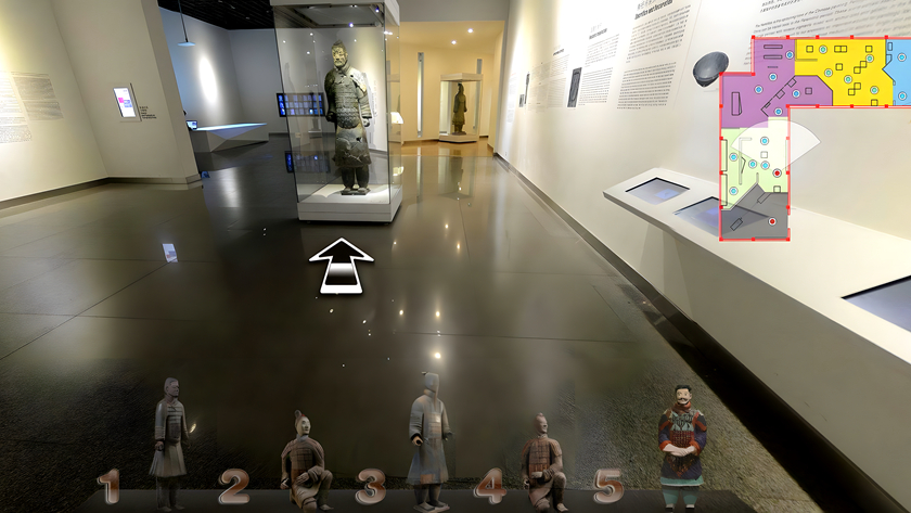 身臨其境的網(wǎng)上博物館呈現(xiàn)另類的博物館展示設(shè)計